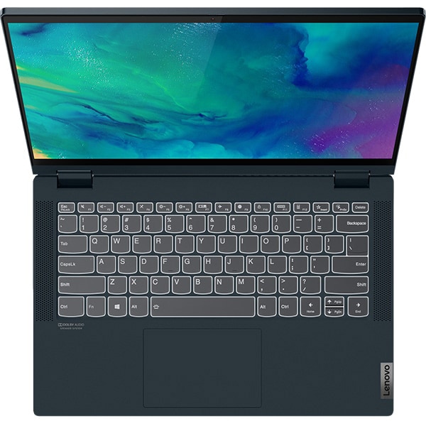 Laptop ultraportabil Lenovo IdeaPad Flex 5 14ALC05 cu procesor AMD Ryzen™ 5  5500U pana la 4.0 GHz, 14