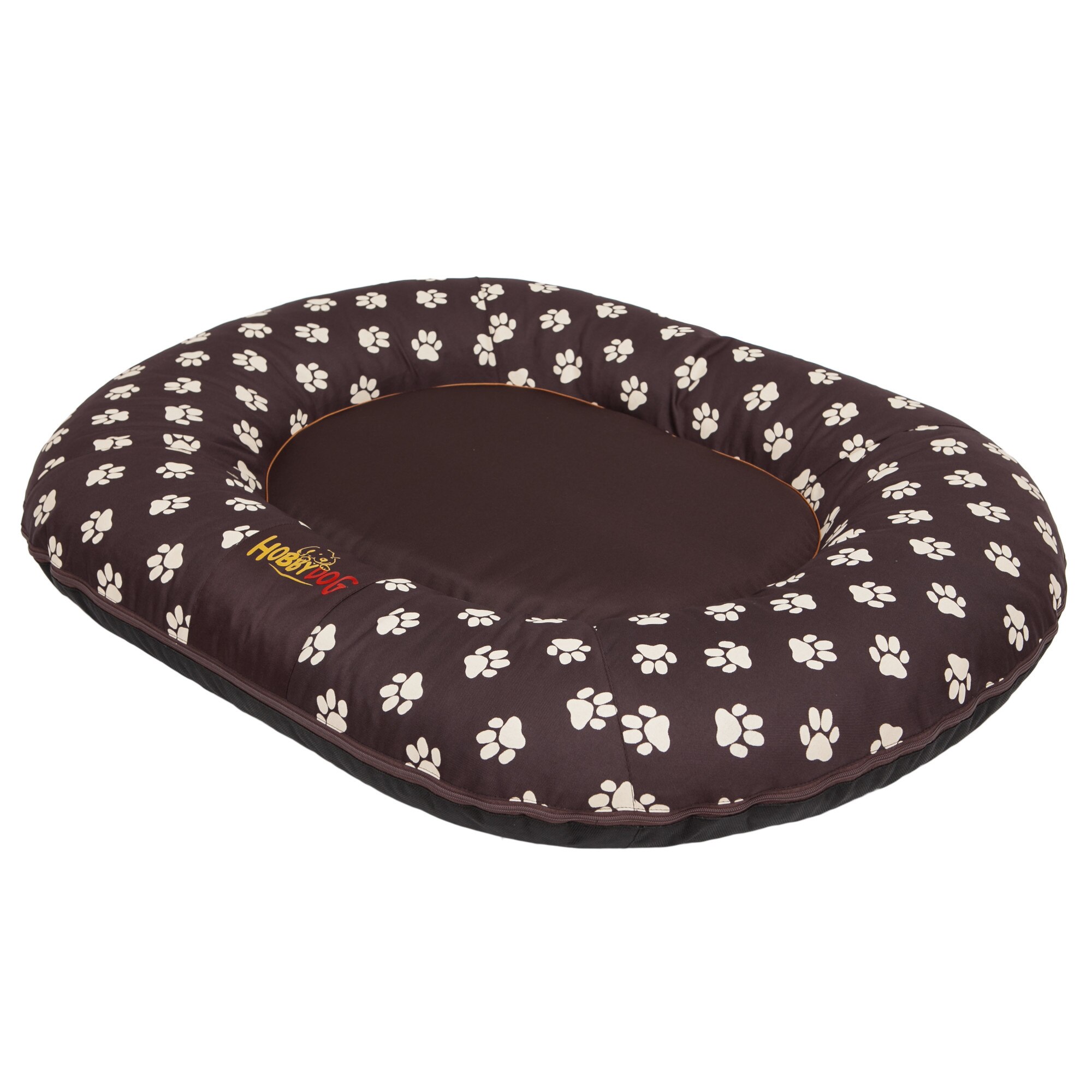 Culcus pentru animale de companie, HobbyDog Pontoon exclusive, Bej, Maro, 120x100x15 cm