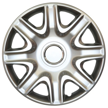 Set capace roti AutoLux, 15 inch, tip Peugeot, argintiu, 15-332, 4 buc Set capace roti AutoLux, 15 inch, tip Peugeot, argintiu, 15-332, 4 buc
