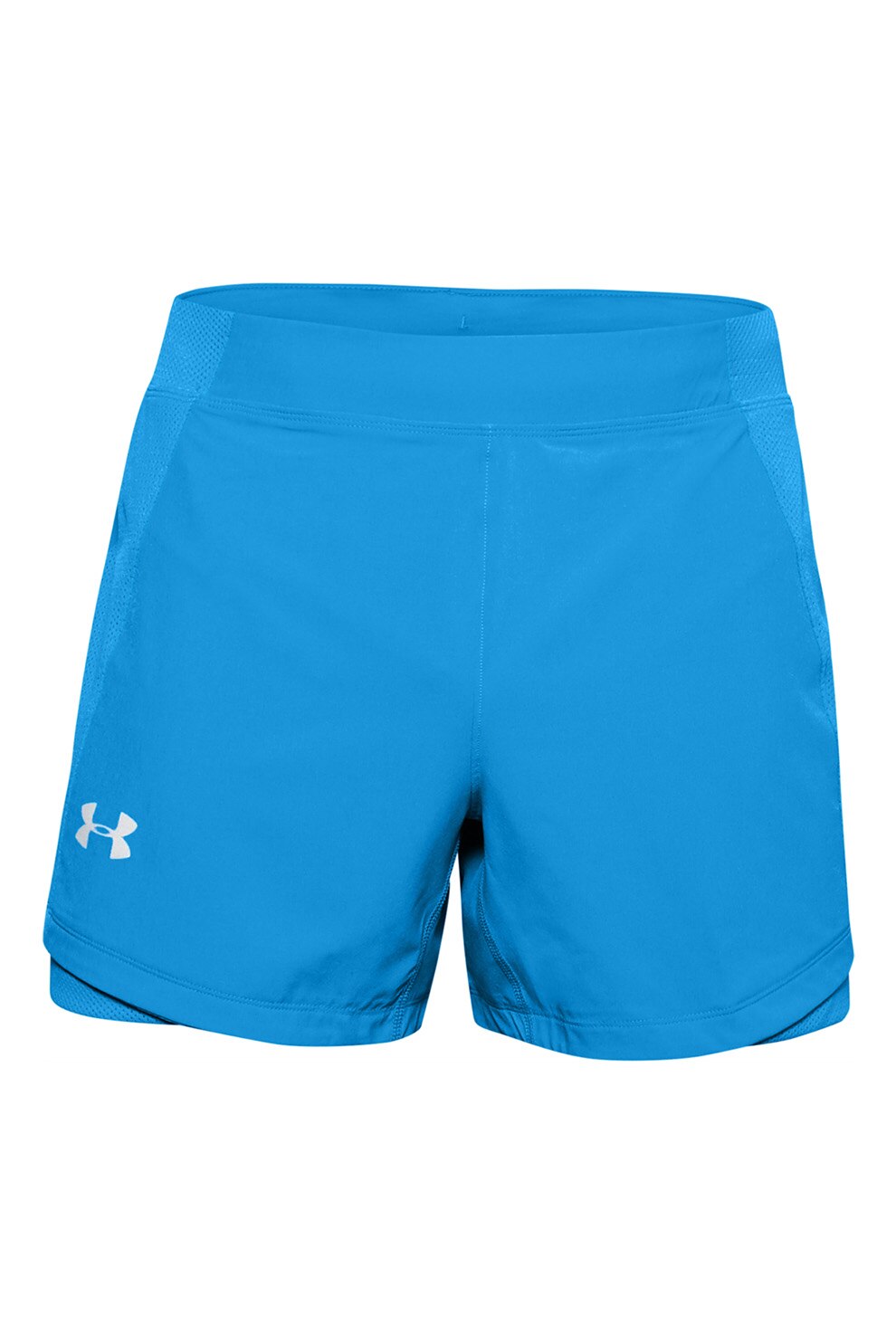 Under Armour, Pantaloni scurti pentru alergare Qualifier Speedpocket 5, Albastru