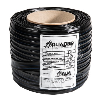 Banda de picurare 6mil, 40cm, 1.8l/h, 150ml Banda de picurare 6mil, 40cm, 1.8l/h, 150ml