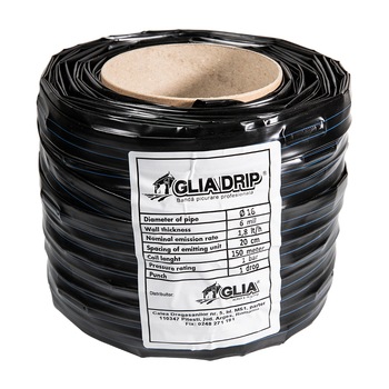 Banda de picurare 6mil, 20cm, 1.8l/h, 150ml Banda de picurare 6mil, 20cm, 1.8l/h, 150ml