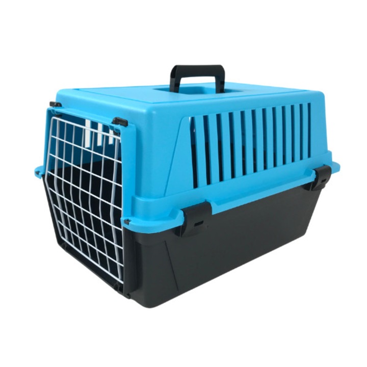 Транспортна Кутия за Куче/Коте Ferplast 1806, Светлосин/Черен, 10