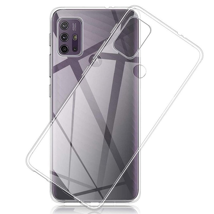 Силиконов калъф Case за Motorola Moto G10, Прозрачен