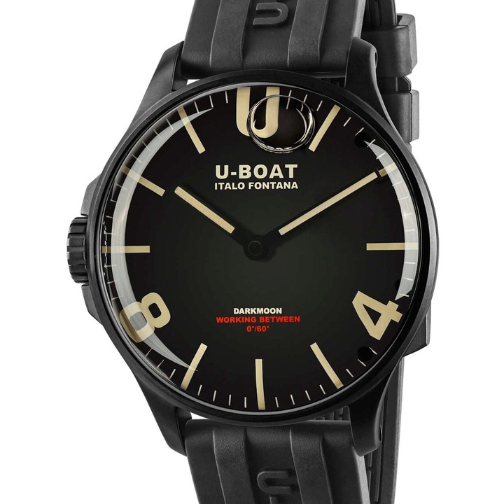Мъжки часовник U-Boat 8464/A, Кварцов, 44мм, 5ATM