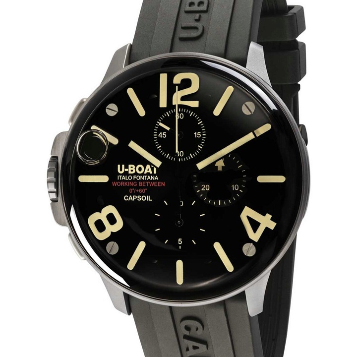 Мъжки часовник U-Boat 8111/C, Кварцов, 45мм, 10ATM