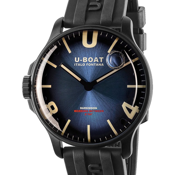 Мъжки часовник U-Boat 8700, Кварцов, 44мм, 5ATM