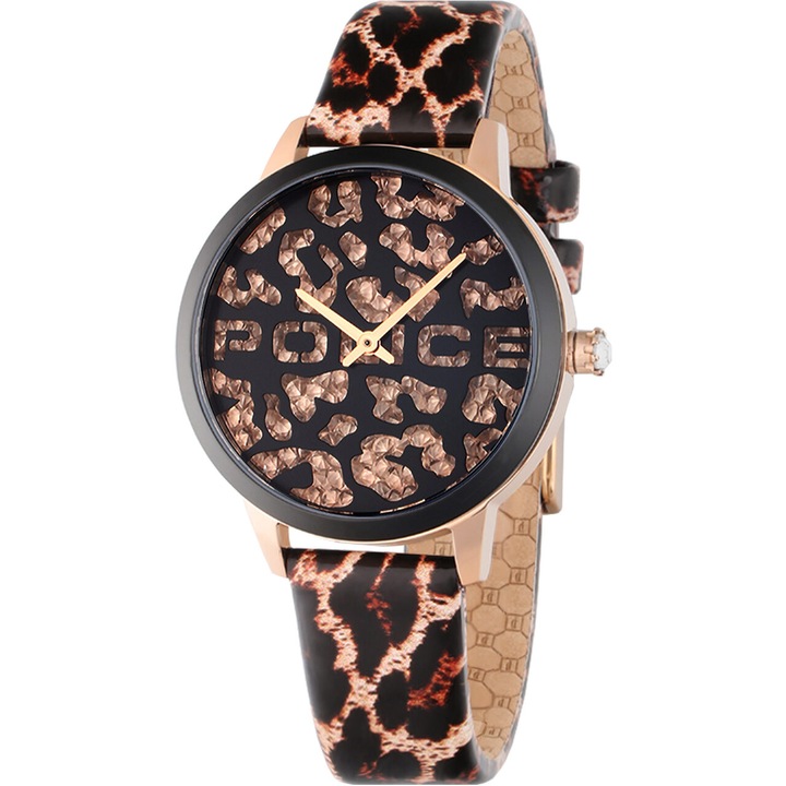 Дамски часовник Police PL16028MSRB.02, Кварцов, 36мм, 3ATM