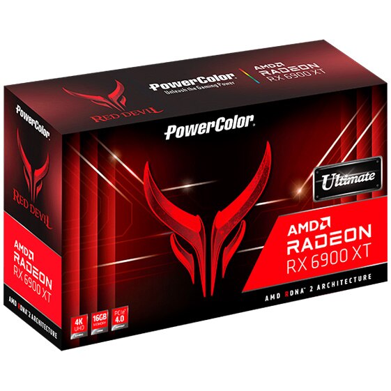 Placa video PowerColor Radeon™ RX 6900 XT Red Devil Ultimate, 16GB