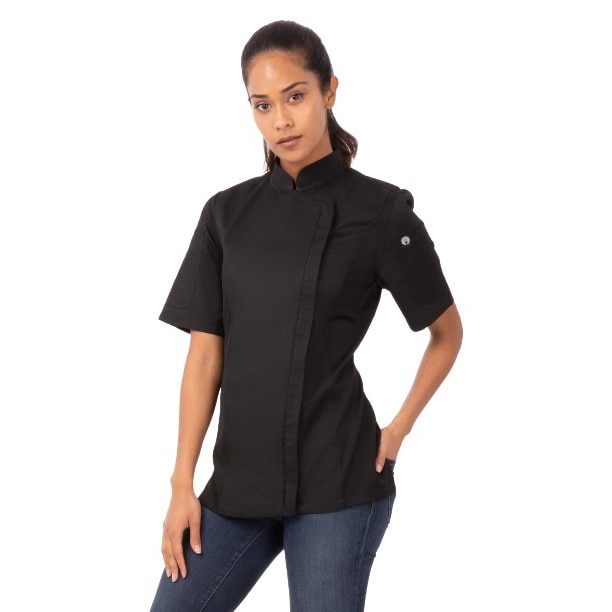 Tunica Bucatar Springfield pentru Femei, Chef Works, Negru, S INTL