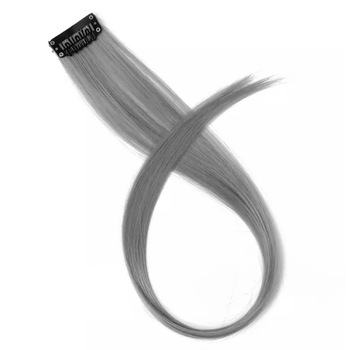 Extensie Clips Mesa colorata din par, Gri Deschis, 55cm Extensie Clips Mesa colorata din par, Gri Deschis, 55cm
