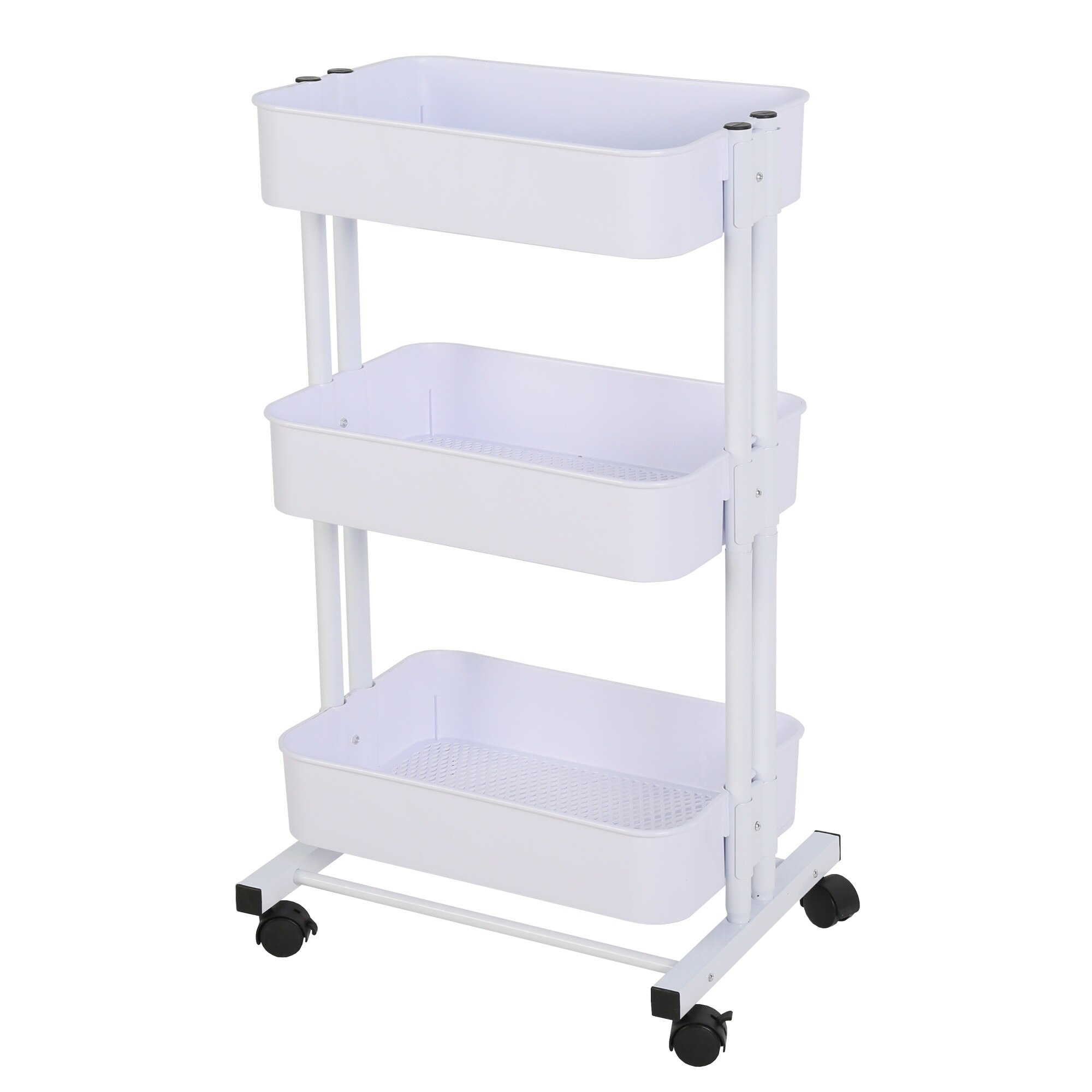 Carucior multifunctional Dobby, Unic Spot RO, alb, 45x37x77 cm