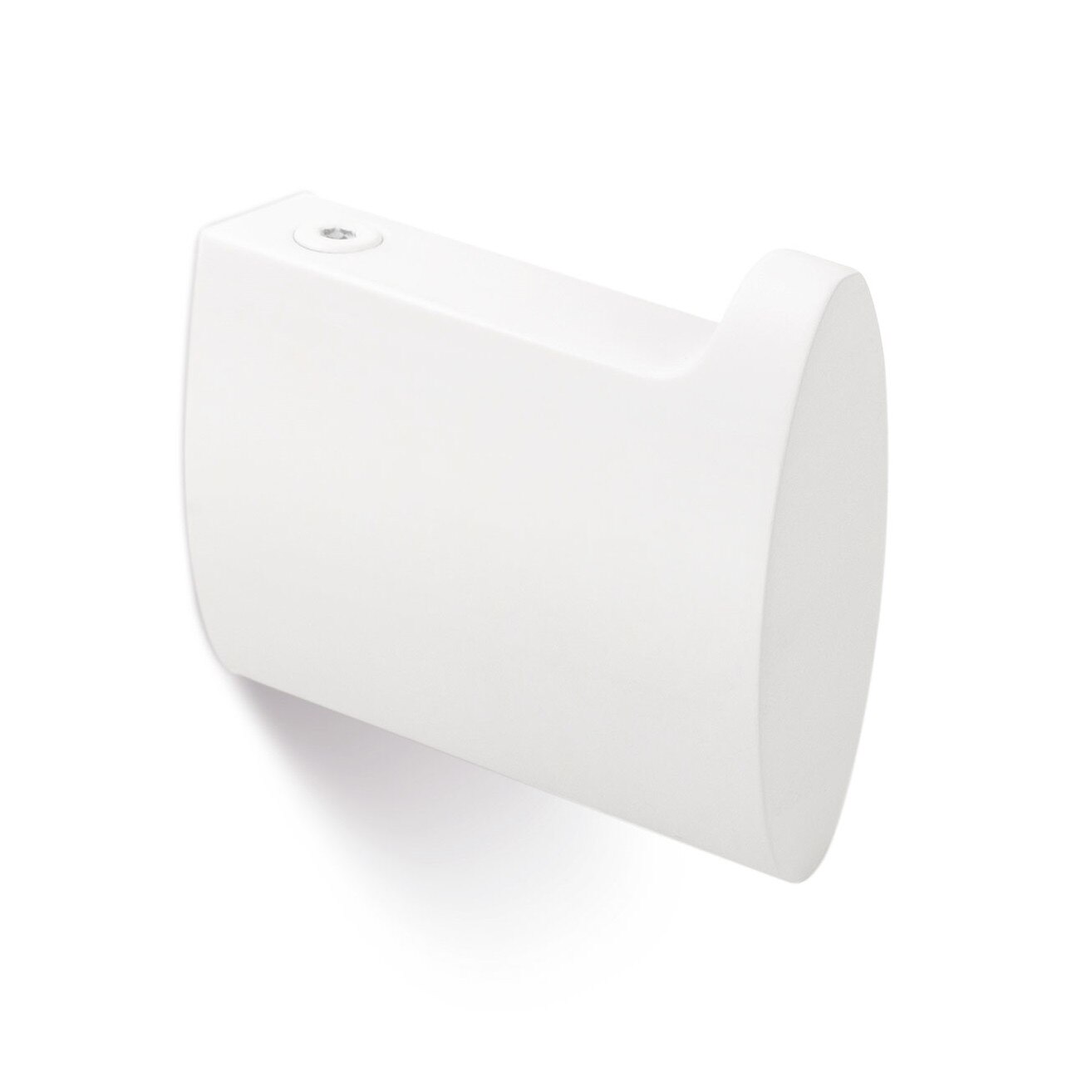 Agatatoare cuier Takk, finisaj alb mat, 16x50x57 mm