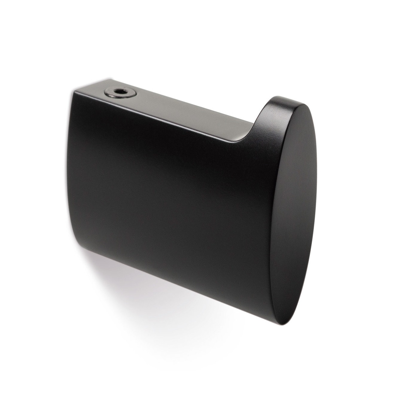 Agatatoare cuier Takk, finisaj negru mat, 16x50x57 mm