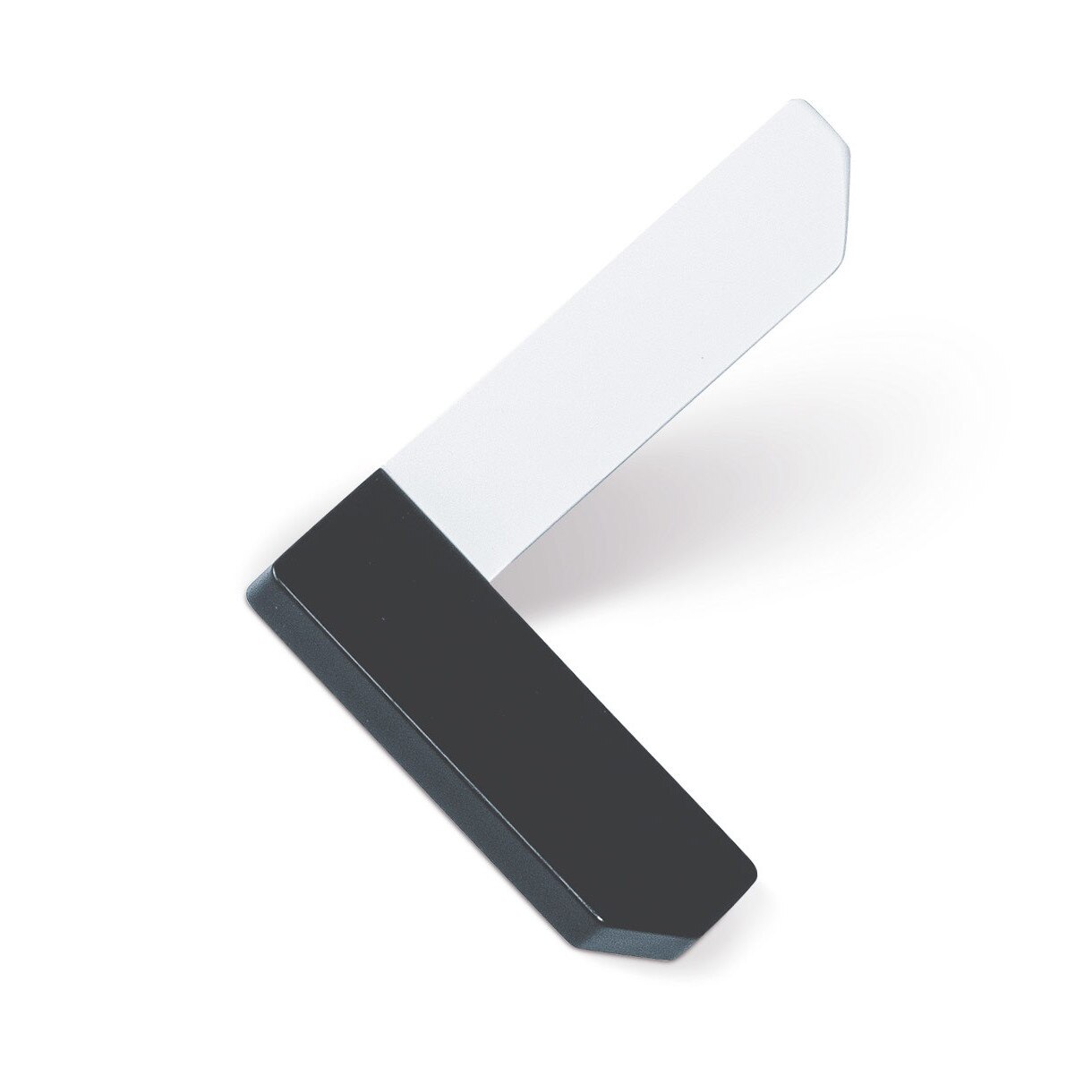 Agatatoare cuier Corner, finisaj gri antracit/alb mat, 101x87x67 mm