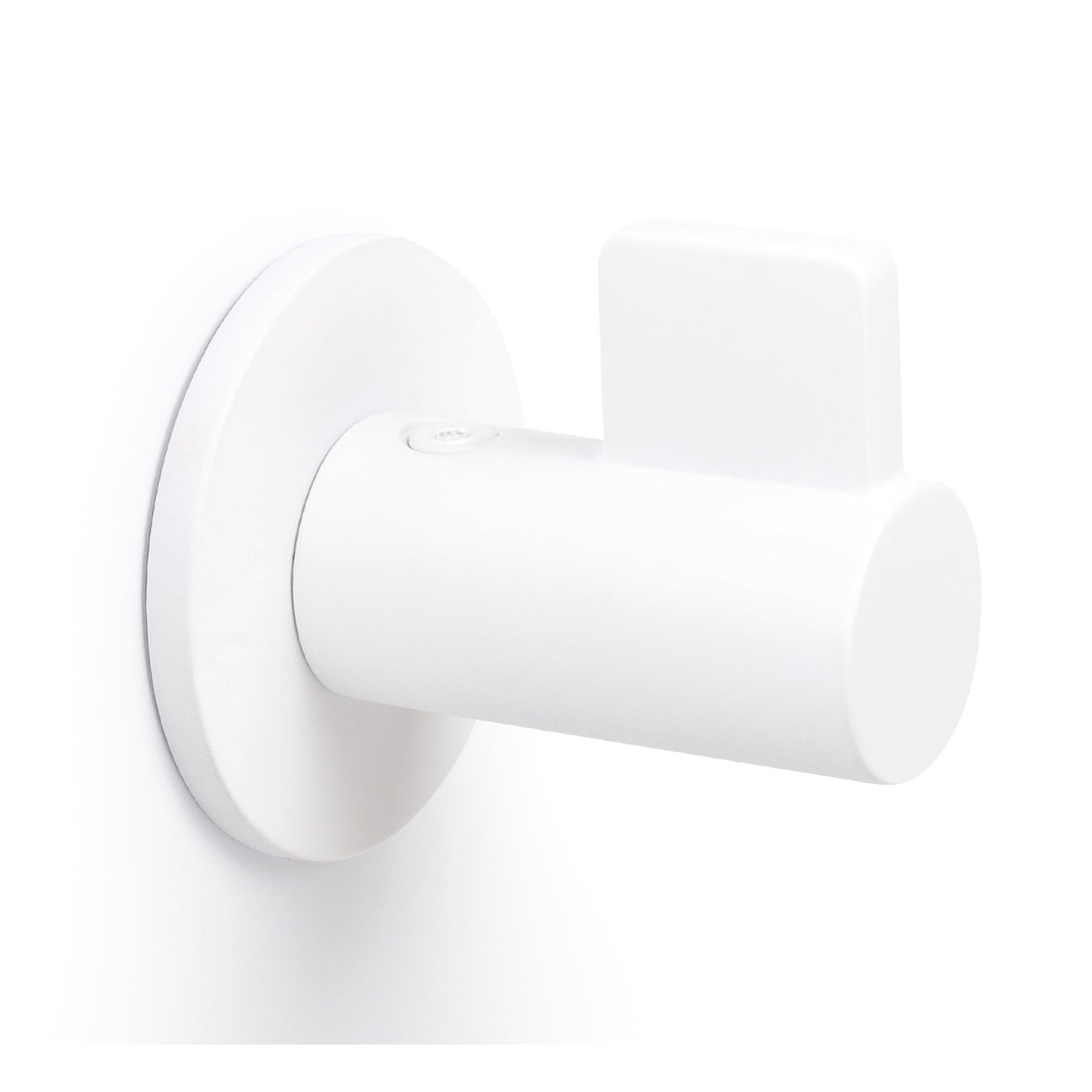 Agatatoare cuier Fin, finisaj alb mat, 50x54x52 mm