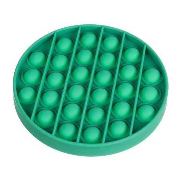 Jucarie Senzoriala Antistres Pop It Now Forma Rotunda, Iso Trade, Verde