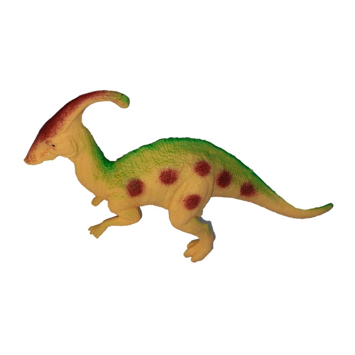 Фигурка на динозавър Parasaurolophus Ucok Dino Planet 235806-4, 15 см, Жълт
