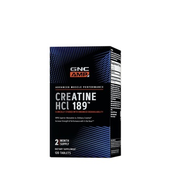 GNC AMP Creatine HCl 189™, Creatina, 120 tb GNC AMP Creatine HCl 189™, Creatina, 120 tb