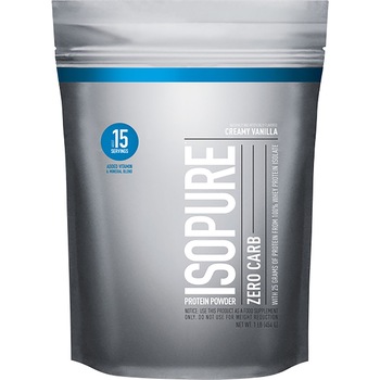 Isopure® Zero Carb, Proteina Izolata din Zer Fara Carbohidrati, cu Aroma de Vanilie, 454 g Isopure® Zero Carb, Proteina Izolata din Zer Fara Carbohidrati, cu Aroma de Vanilie, 454 g