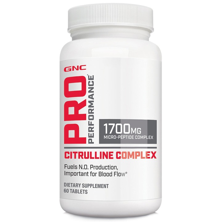 GNC Pro Performance® Citrulline Complex, Complex de L-Citrulina, 60 tb