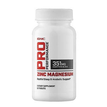 GNC Pro Performance® Zinc Magnesium, Complex de Zinc, Magneziu si Aminoacizi, 60 tb GNC Pro Performance® Zinc Magnesium, Complex de Zinc, Magneziu si Aminoacizi, 60 tb
