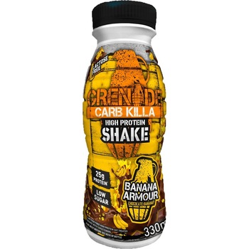 Grenade® Carb Killa Protein Shake, Shake Proteic RTD cu Aroma de Banane, 330 ml Grenade® Carb Killa Protein Shake, Shake Proteic RTD cu Aroma de Banane, 330 ml
