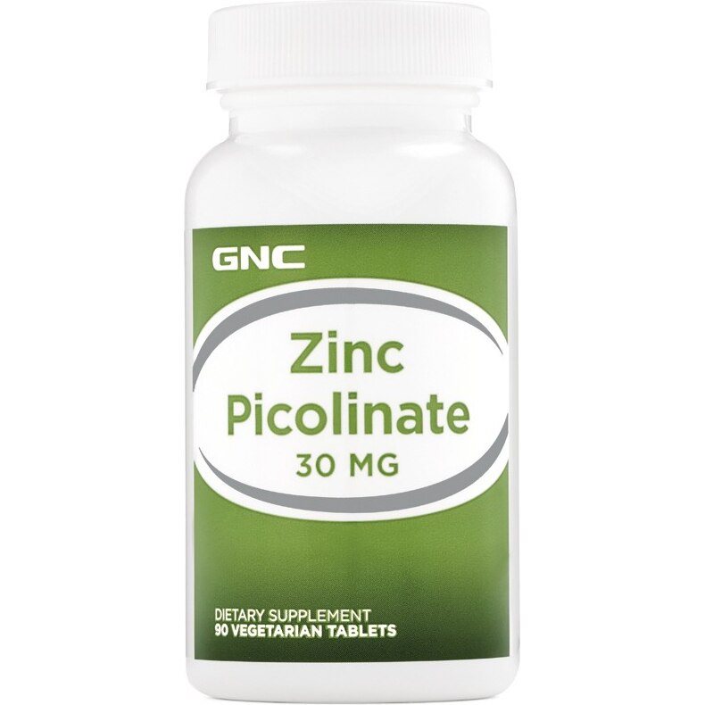 GNC Zinc Picolinat 30 mg, 90 tb