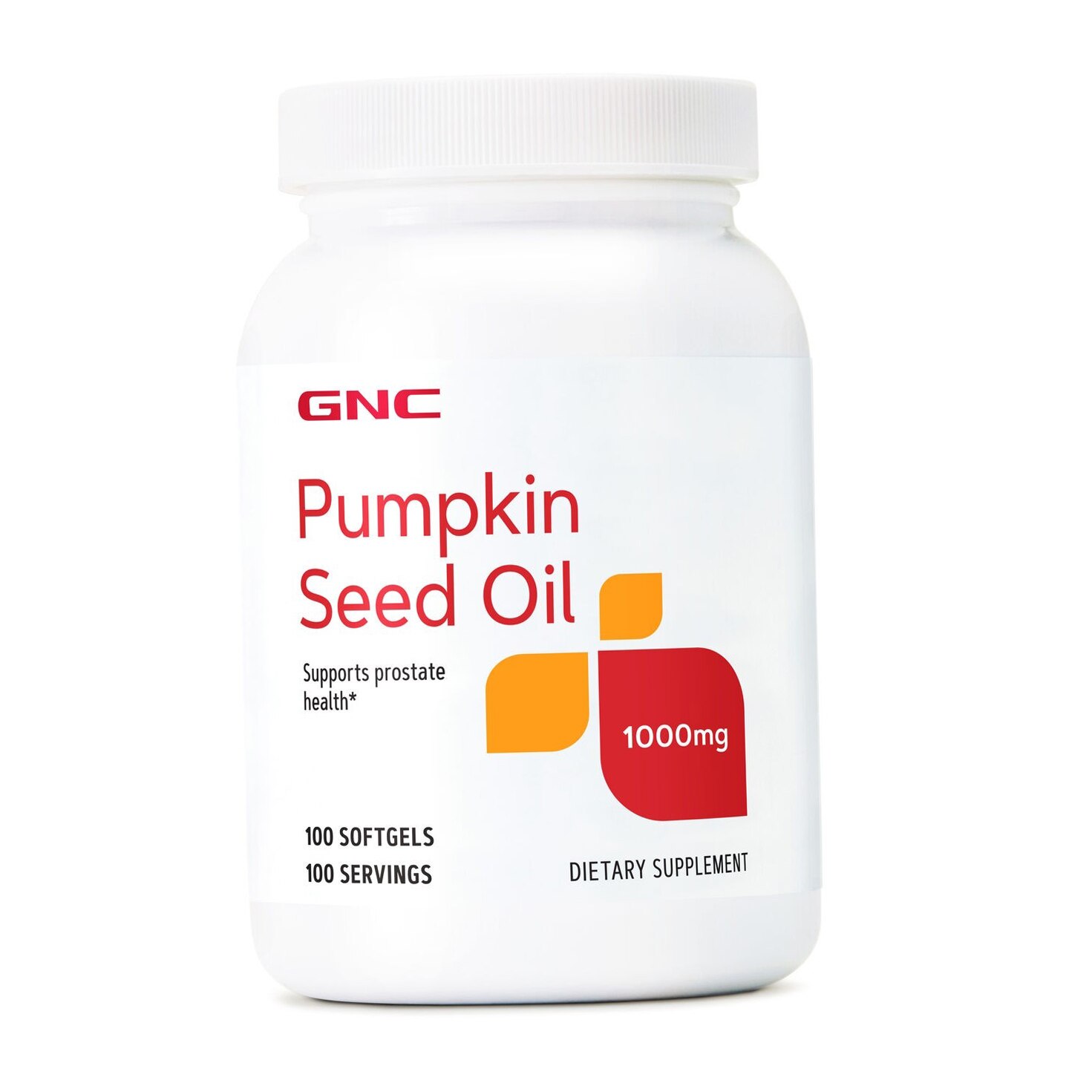 GNC Pumpkin Seed Oil 1000 mg, Ulei din Seminte de Dovleac, 100 cps