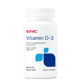 GNC Vitamin D-3 2000 UI, Vitamina D-3 50 mcg (2000 UI), 180 cps GNC Vitamin D-3 2000 UI, Vitamina D-3 50 mcg (2000 UI), 180 cps