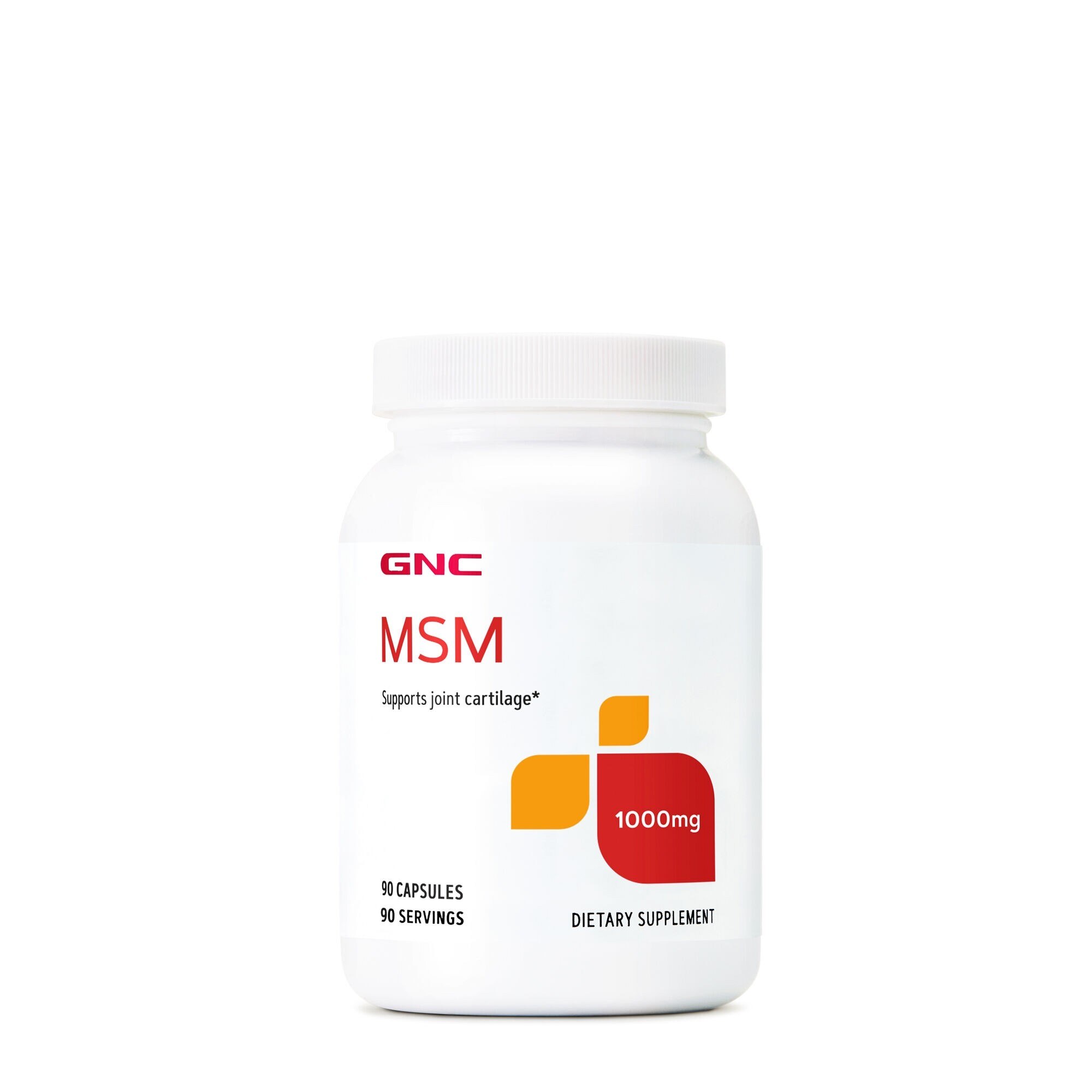 GNC MSM 1000 mg, 90 cps
