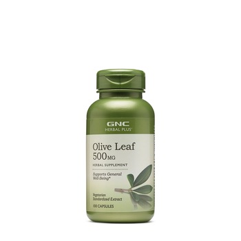 GNC Herbal Plus® Olive Leaf 500mg, Extract din Frunze de Maslin, 100 cps GNC Herbal Plus® Olive Leaf 500mg, Extract din Frunze de Maslin, 100 cps