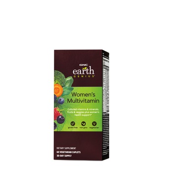 GNC Earth Genius™ Women's Multivitamin, Multivitamine Pentru Femei, 60 tb GNC Earth Genius™ Women's Multivitamin, Multivitamine Pentru Femei, 60 tb