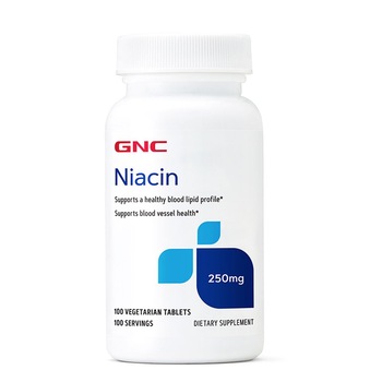 GNC Niacin 250 mg, Niacina, 100 tb GNC Niacin 250 mg, Niacina, 100 tb