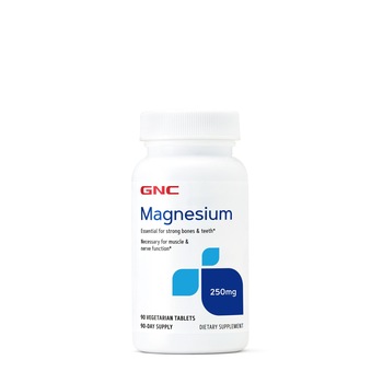 GNC Magnesium 250 mg, Magneziu, 90 tb GNC Magnesium 250 mg, Magneziu, 90 tb