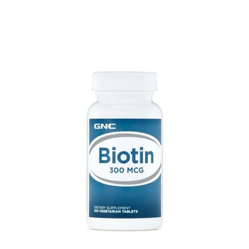 GNC Biotin 300 mcg, Biotina, 100 tb GNC Biotin 300 mcg, Biotina, 100 tb