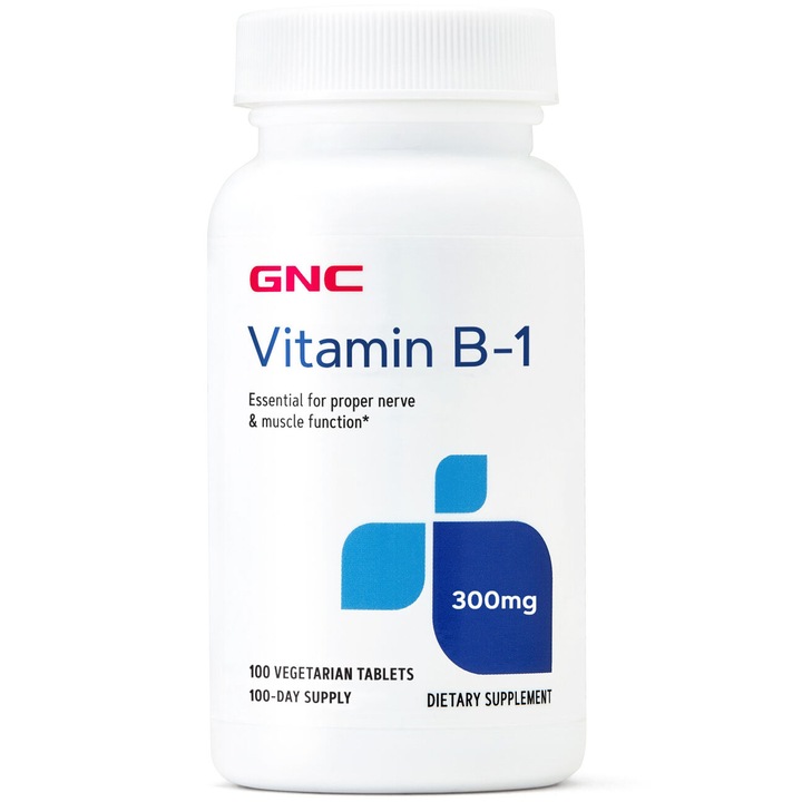 GNC Vitamina B-1 300 mg, 100 tb