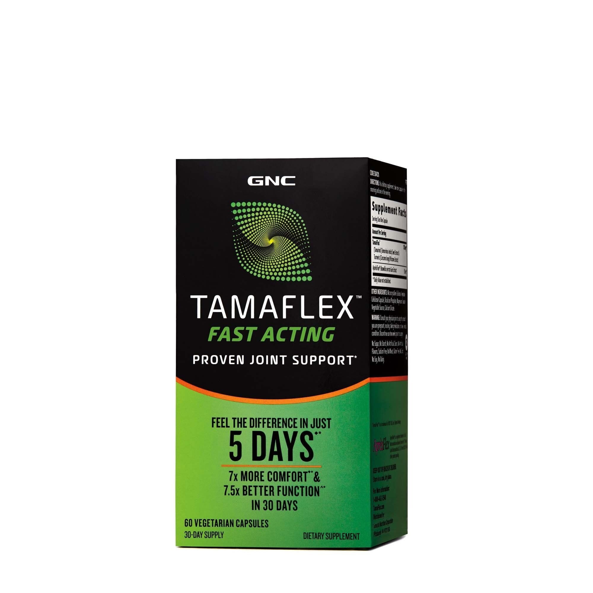 GNC TamaFlex™ Fast Acting, Formula Pentru Sanatatea Articulatiilor, 60 cps