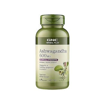 GNC Herbal Plus® Ashwagandha 600 mg, 60 cps GNC Herbal Plus® Ashwagandha 600 mg, 60 cps