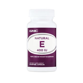 GNC Vitamina E Natural 400 IU Mix de Tocoferoli, 90 cps GNC Vitamina E Natural 400 IU Mix de Tocoferoli, 90 cps