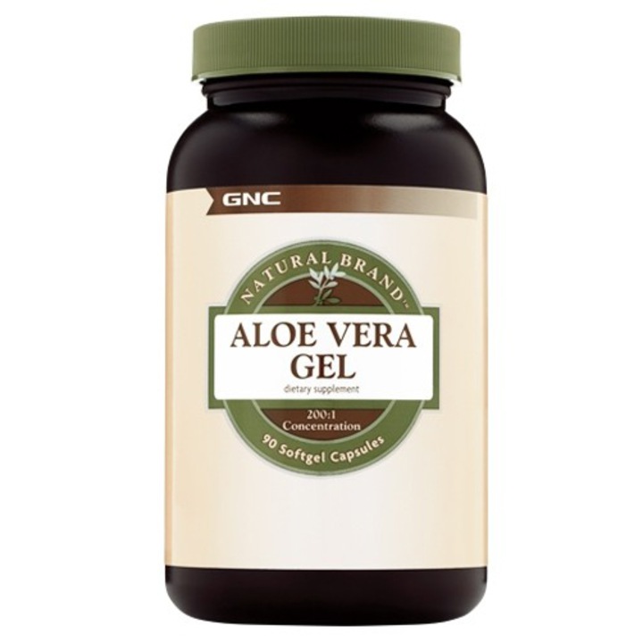 GNC Natural Brand™ Aloe Vera Gel, 90 cps