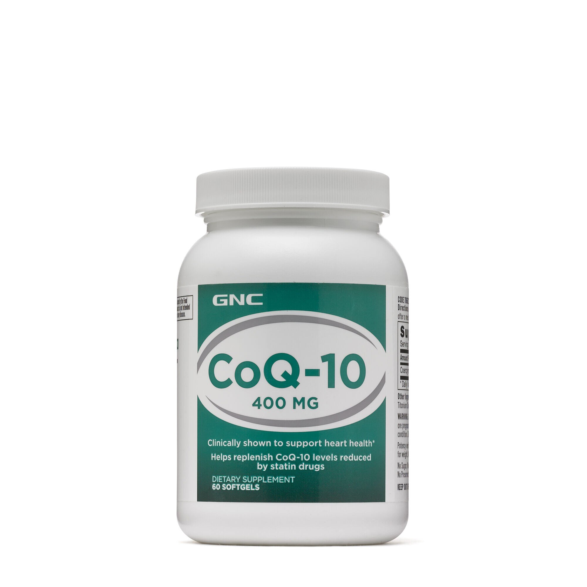 GNC CoQ-10 Naturala 400 mg, Coenzima Q-10, 60 cps