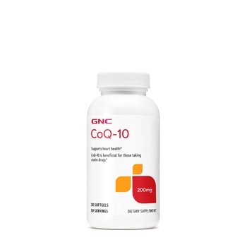 GNC Coenzima CoQ-10 Naturala 200 mg, 30 cps GNC Coenzima CoQ-10 Naturala 200 mg, 30 cps