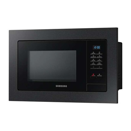 Samsung MG23A7013CB/EO Beépíthető mikrohullámú sütő, 23L, 800W, Grill ...