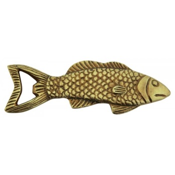 Desfacator sticle Sea Club, alama,model cu peste, 15x5x0.5cm Desfacator sticle Sea Club, alama,model cu peste, 15x5x0.5cm