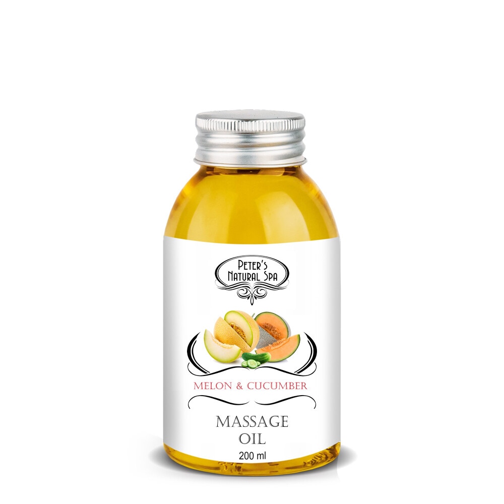 Ulei de Masaj Melon Cucumber, Peters Natural Spa 200 ml