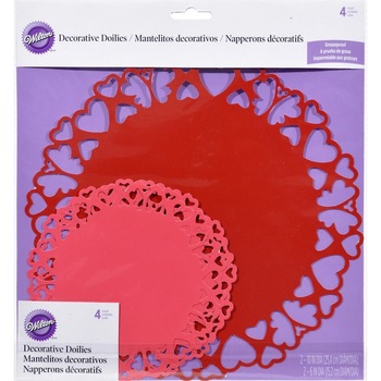 Set dantela din hartie, Wilton, 4 bucati Set dantela din hartie, Wilton, 4 bucati