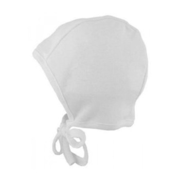 Caciulita bebe, alba 46cm Caciulita bebe, alba 46cm