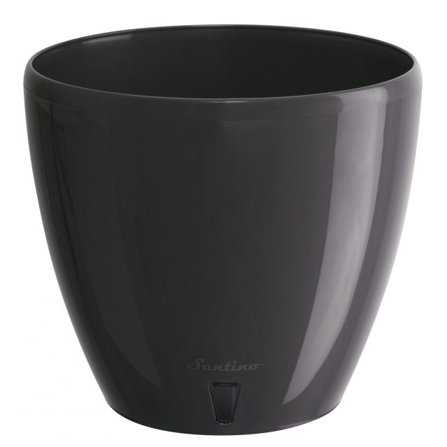 Ghiveci Deco Twin Anthracite 1.5 l