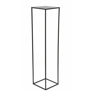 Suport pentru flori pe ghiveci Loft metalic negru 100/24/24 cm Suport pentru flori pe ghiveci Loft metalic negru 100/24/24 cm